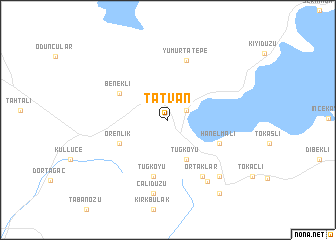 map of Tatvan
