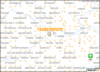 map of Taubenbrunn
