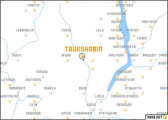 map of Taukshabin