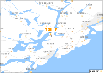 map of Taule