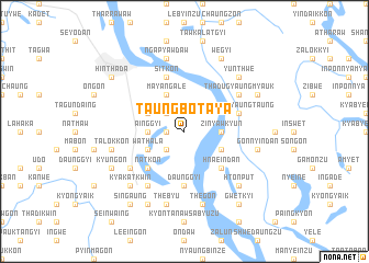 map of Taungbotaya