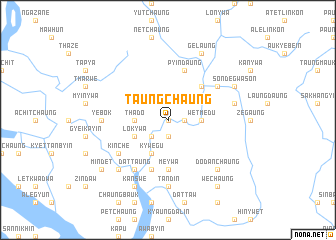 map of Taungchaung