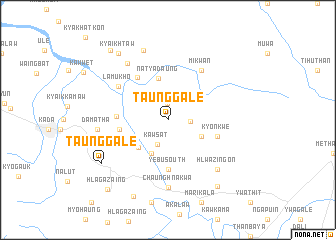 map of Taunggale