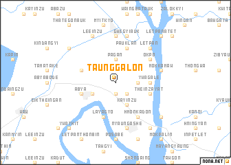 map of Taunggalon