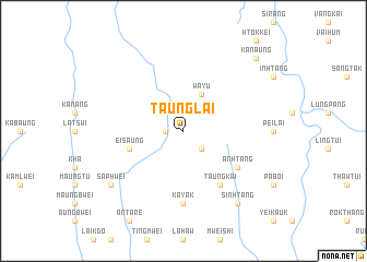 map of Taung Lai