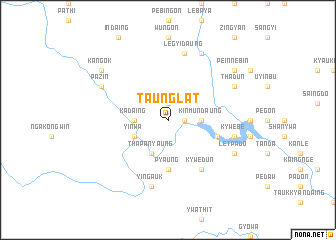 map of Taunglat