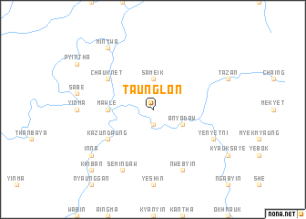 map of Taunglon
