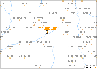 map of Taunglon