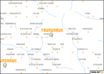 map of Taungmauk