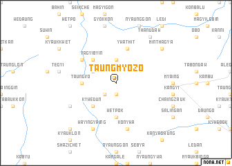 map of Taungmyozo