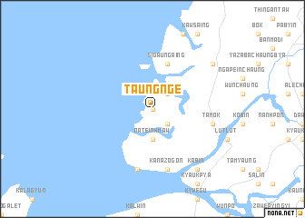 map of Taungnge