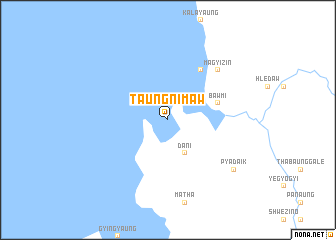 map of Taungnimaw