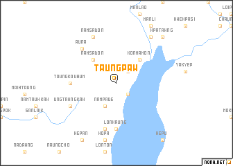 map of Taungpaw