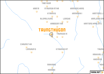 map of Taungthugon