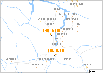 map of Taungtin