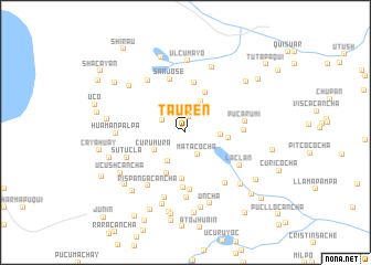 map of Tauren