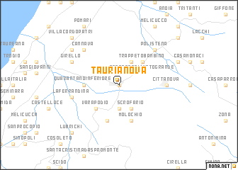 map of Taurianova