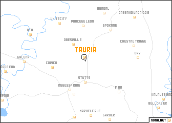 map of Tauria