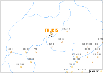 map of Tauris