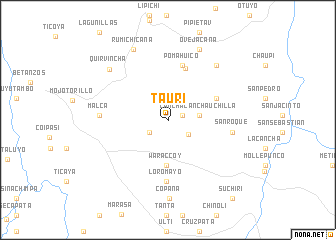 map of Tauri