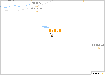 map of Taushla