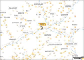 map of Taus