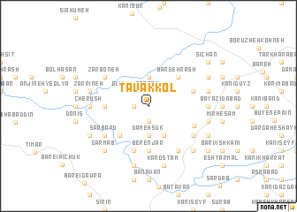 map of Tavakkol