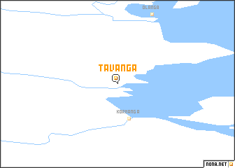 map of Tavanga