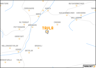 map of Tavla