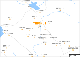 map of T\