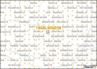 map of Tawalandena