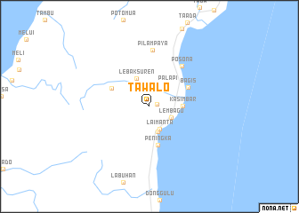 map of Tawalo