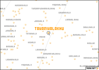 map of Tāwariwāla Khu