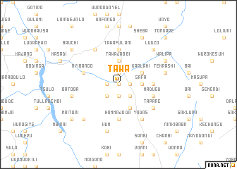 map of Tawa