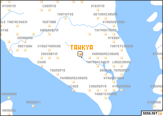 map of Tawkya