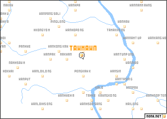 map of Tawmawn