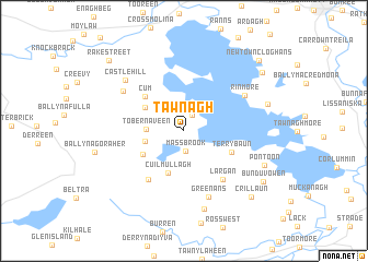 map of Tawnagh