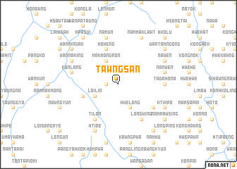 map of Tawng-san