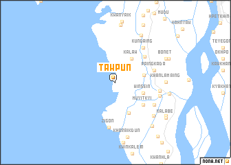 map of Tawpun