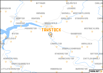 map of Tawstock
