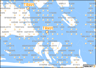map of Tawvi