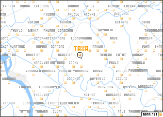 map of Ta Xá