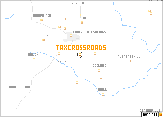 map of Tax Crossroads