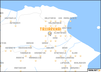 map of Taxiárkhai