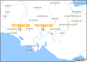 map of Tayabacoa