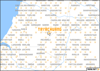 map of Ta-ya-chuang