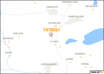 map of Tayandy