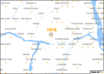 map of Taya