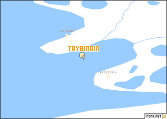 map of Taybina I.N.