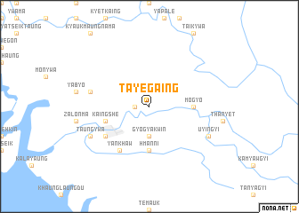 map of Tayegaing